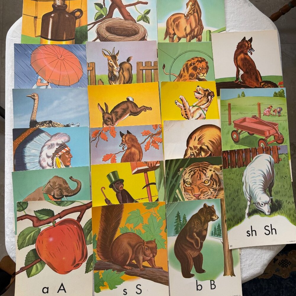 1950's ABC Classroom Cards (A-Z)